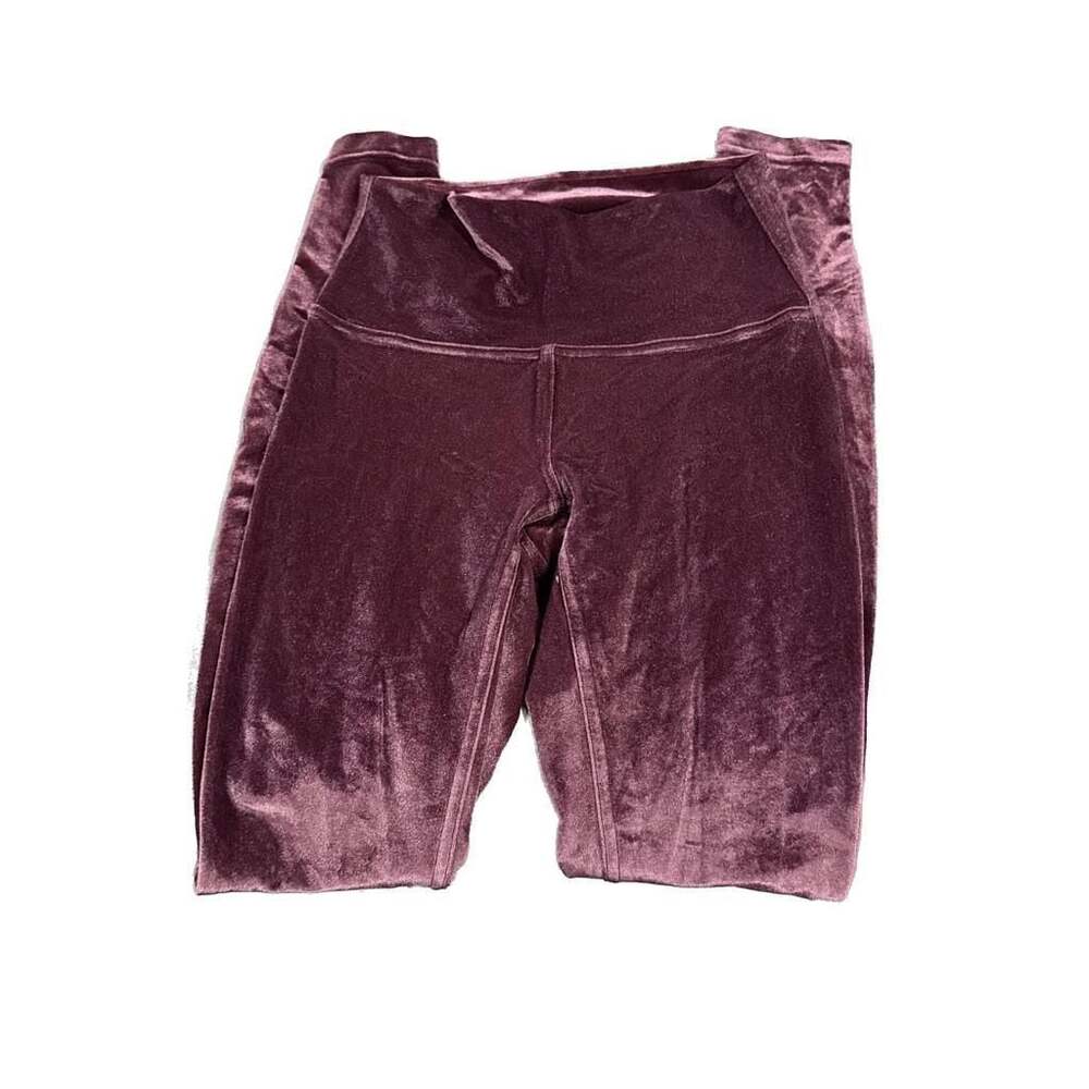 Lululemon Wunder Lounge High-Rise Tight 28" Velvet Garnet